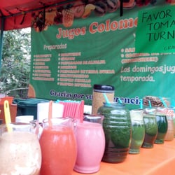 Jugos Colomos - Variedad de jugos.