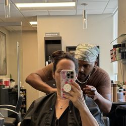 Symmetry Salon Studios Bethesda - Shampoo, blow dry, style