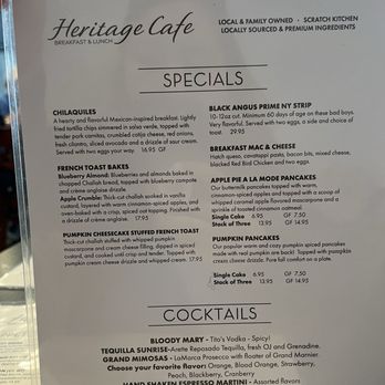 Heritage Cafe - Breakfast & Brunch Near Me - Aurora, Colorado