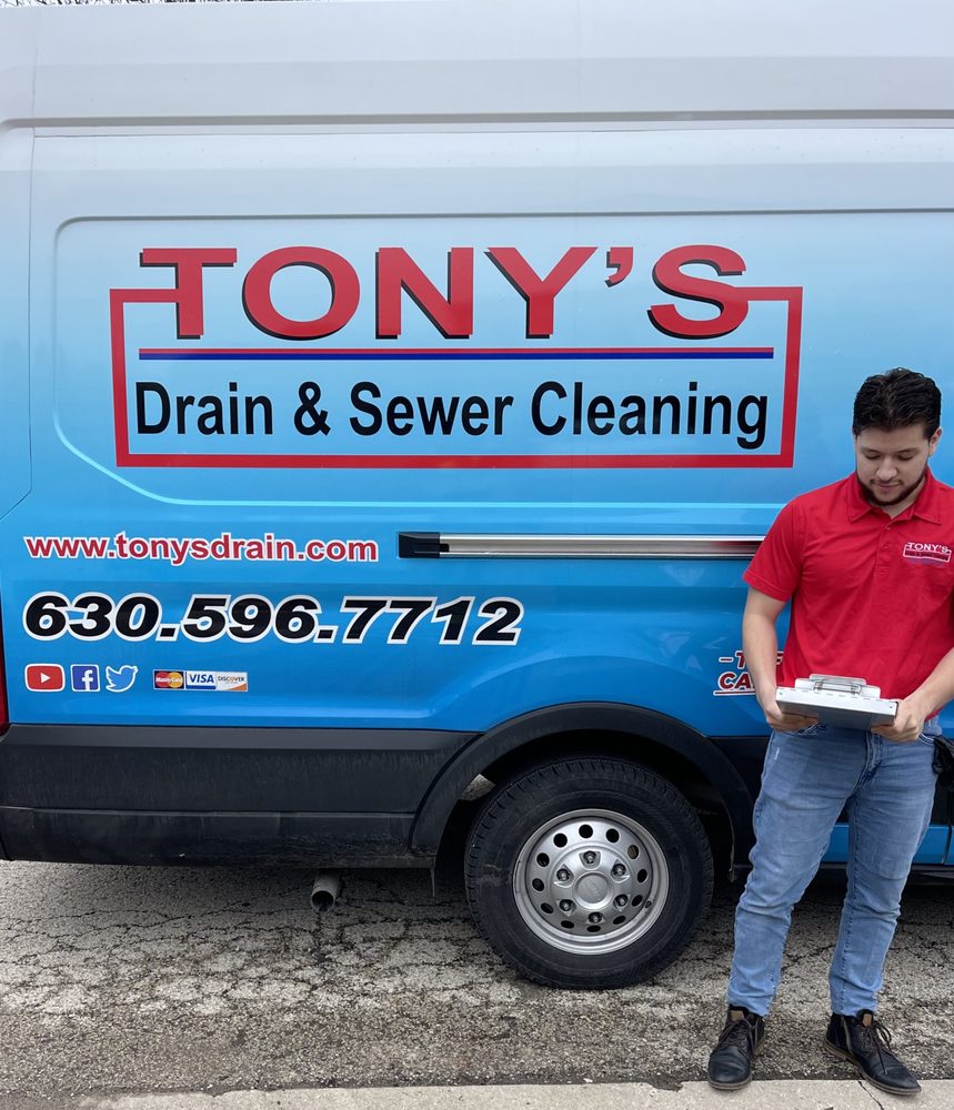 Slide of Tony's Drain & Sewer Cleaning