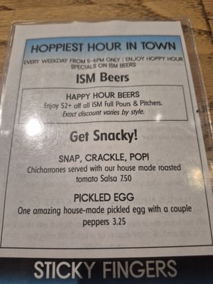 Menu photo 4 ISM Brewing & Kitchen Long Beach, CA