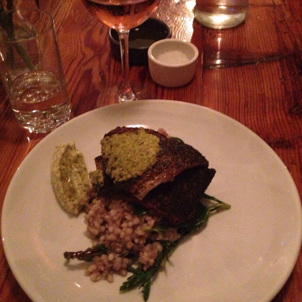 Forage - Poppy seed crusted cod - Wine Bars Near Me - Cambridge, Massachusetts Forage - Poppy seed crusted cod - Wine Bars Near Me - Cambridge, Massachusetts