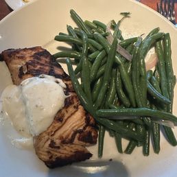 Salmon with green beans Salmon with green beans