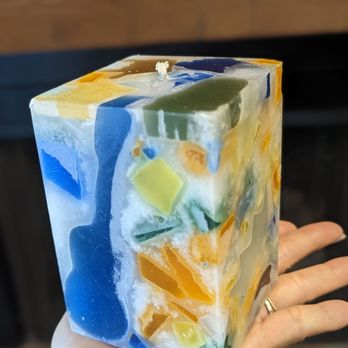 Villager Candle Shop - Final product, our mint mojito scented custom candle - Paint-Your-Own Pottery Near Me - Truckee, California Villager Candle Shop - Final product, our mint mojito scented custom candle - Paint-Your-Own Pottery Near Me - Truckee, California