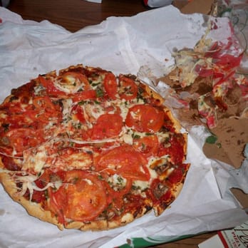 Pete's Pizza - My messed up pizza. :( - Pizza Near Me - Chicago, Illinois