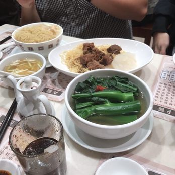 池記 - Dry stir beef noodle, wonton, and veggies - Cantonese Near Me - Hong Kong, HK