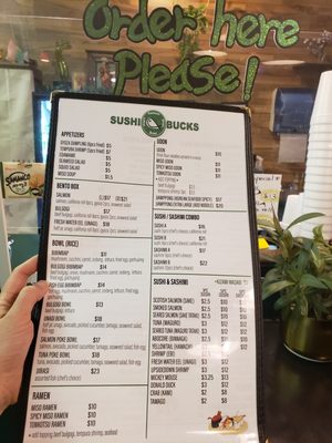 Menu photo 7 Sushibucks Albuquerque, NM