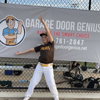 Garage Door Genius - Supporting our Local youth leagues - Garage Door Services Near Me - North Augusta, South Carolina Garage Door Genius - Supporting our Local youth leagues - Garage Door Services Near Me - North Augusta, South Carolina