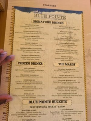 Menu photo 7 Blue Pointe Bar and Grill Tequesta, FL