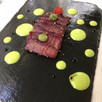Casa Pablo - Salmon cured in beet root - Spanish Near Me - Warsaw, MZ Casa Pablo - Salmon cured in beet root - Spanish Near Me - Warsaw, MZ