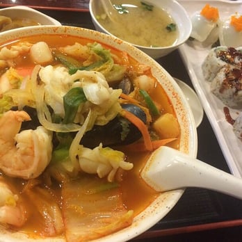 Tanaka Sushi - spicy seafood noodle soup - Korean Near Me - Lisle, Illinois Tanaka Sushi - spicy seafood noodle soup - Korean Near Me - Lisle, Illinois