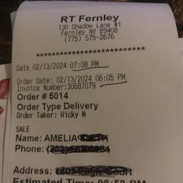 Poor Service.
