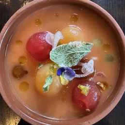 Watermelon gazpacho Watermelon gazpacho