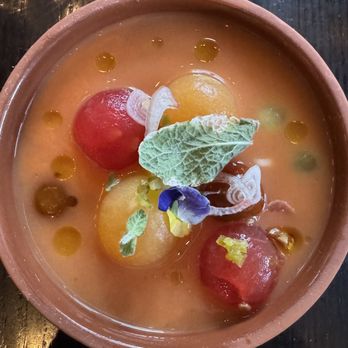 Ultreia - Watermelon gazpacho - Tapas Bars Near Me - Denver, Colorado