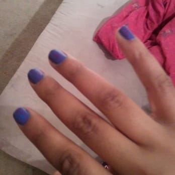 Simply Unique Nails - Deluxe mani with crackle coating - Nail Salons Near Me - San Francisco, California Simply Unique Nails - Deluxe mani with crackle coating - Nail Salons Near Me - San Francisco, California