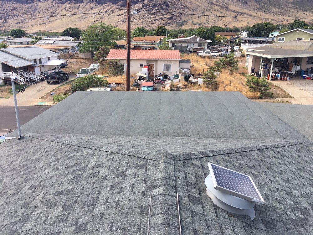 Slide of West Oahu Roofing
