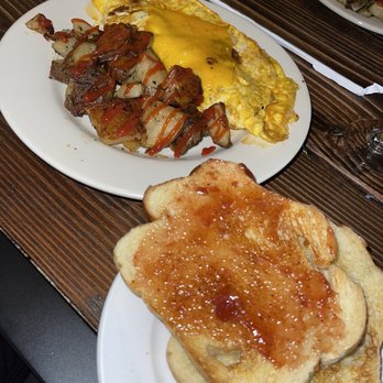 Cafe Zocalo - Zocalo Omelette substitute for potatoes  instead of fruit. - Bakeries Near Me - Orange, California