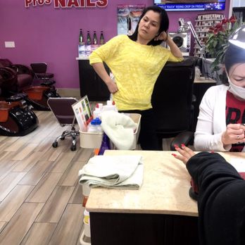 Pros Nails - Annoying lady dogging me - Nail Salons Near Me - Bellflower, California