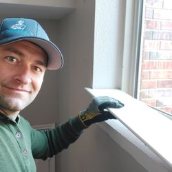 Home Hero Handyman - Me replacing a window sill for a great customer. Really enjoyed this job.