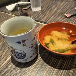 Majikku Ramen - Hot Jasmine Green Tea & Miso Soup