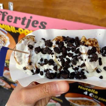 De Albert Cuypmarkt - Oreo Poffertjes - Farmers Market Near Me - Amsterdam, New Hampshire