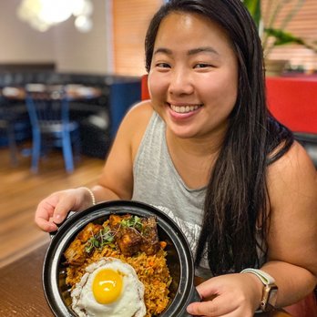 Lucha Tigre - Kimchi & Pork Belly Fried Rice @betterwithju - Asian Fusion Near Me - Chapel Hill, North Carolina