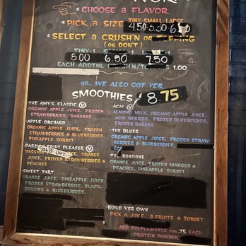 Amy's Ice Creams - Menu - Ice Cream & Frozen Yogurt Near Me - Austin, Texas Amy's Ice Creams - Menu - Ice Cream & Frozen Yogurt Near Me - Austin, Texas