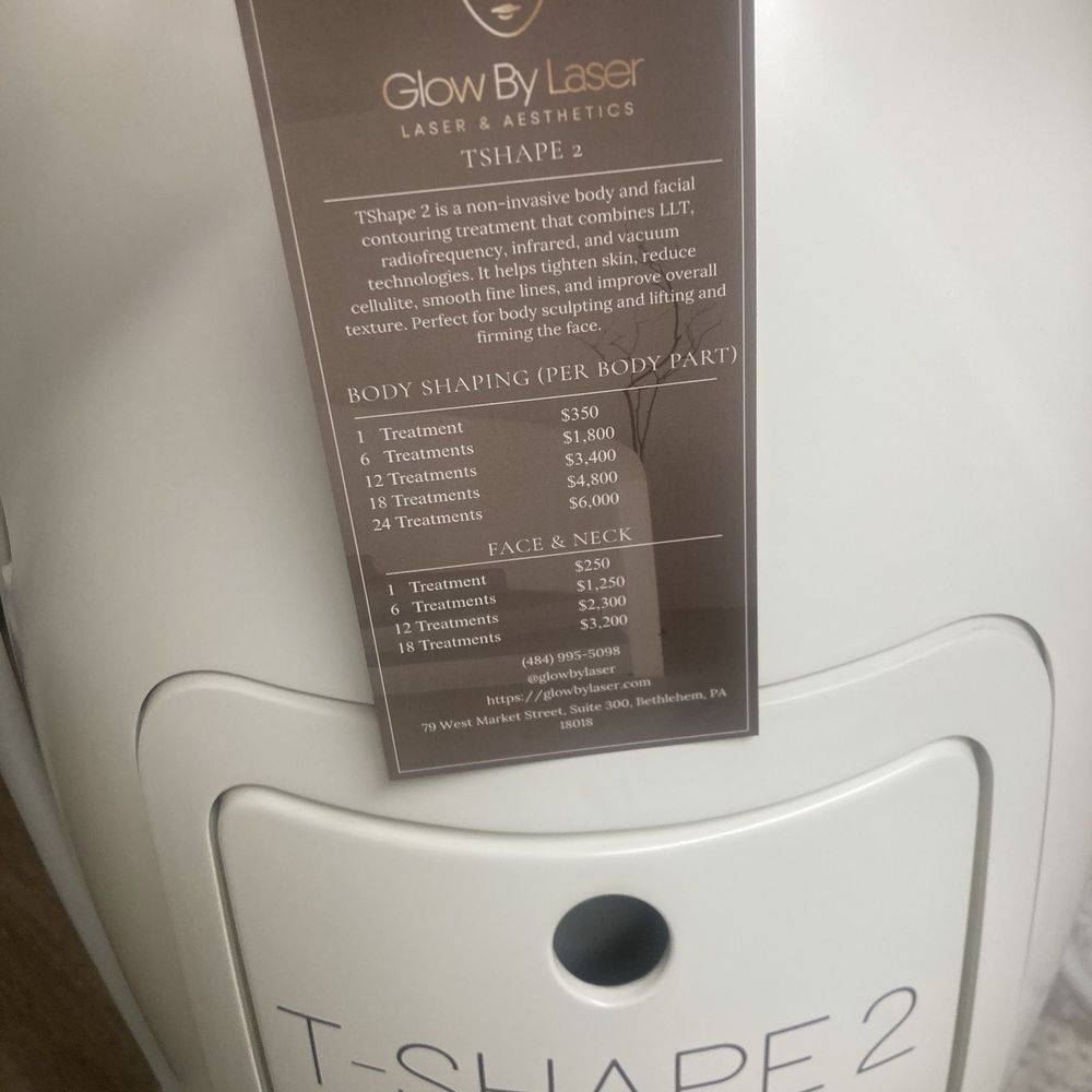 Glow By Laser - T shape this machine is amazing. Never seen anything like it. - Laser Hair Removal Near Me - Bethlehem, Pennsylvania Glow By Laser - T shape this machine is amazing. Never seen anything like it. - Laser Hair Removal Near Me - Bethlehem, Pennsylvania