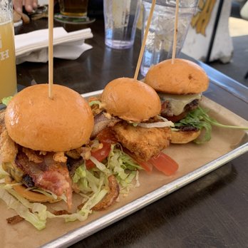 Burger Bench - Slider sampler - American Near Me - Escondido, California