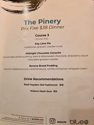 Menu photo 2 The Pinery Orlando, FL Menu photo 2 The Pinery Orlando, FL