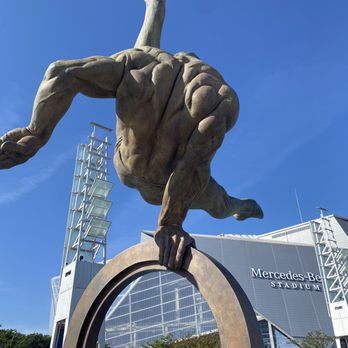 Flair Across America Statue - Public Art Near Me - Atlanta, Georgia Flair Across America Statue - Public Art Near Me - Atlanta, Georgia