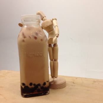 Plentea - black milk tea! im in love, say hi to no more plastic cup :) - Tea Rooms Near Me - San Francisco, California Plentea - black milk tea! im in love, say hi to no more plastic cup :) - Tea Rooms Near Me - San Francisco, California