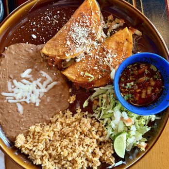 Rica Cocina - Quesabirria taco plate. So damned good! - Mexican Near Me - Olympia, Washington Rica Cocina - Quesabirria taco plate. So damned good! - Mexican Near Me - Olympia, Washington