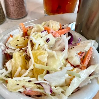 Lure Fish House - Coleslaw with delicious pineapple flavor - Seafood Near Me - Porter Ranch, California