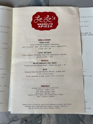 Lala’s Brooklyn Apizza by null