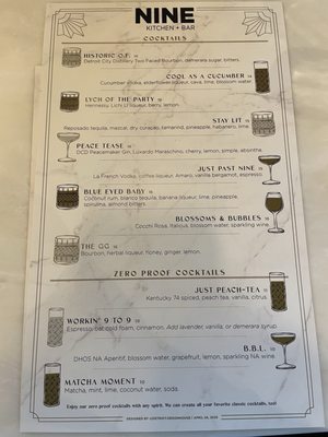 Menu photo 8 Nine Kitchen and Bar Ferndale, MI Menu photo 8 Nine Kitchen and Bar Ferndale, MI