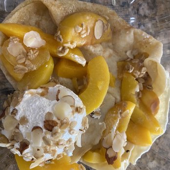 Gilbert Farmers Market - Peach crepes - Farmers Market Near Me - Chandler, Arizona
