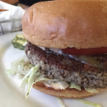 Zinburger - It their week special "The Impossible Burger" Made by fermenting veggies and beans, it tasted like eating a meat patty. I loved it. - Burgers Near Me - Tucson, Arizona Zinburger - It their week special "The Impossible Burger" Made by fermenting veggies and beans, it tasted like eating a meat patty. I loved it. - Burgers Near Me - Tucson, Arizona