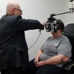 Pearle Vision - Betty getting exam