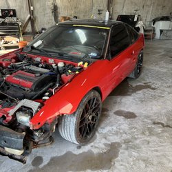 A-2-Z Cars and Trucks - 1990 Mitsubishi Eclipse GSX Turbo under construction