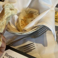 Casa Luis - Whats left of the bread , served warm also