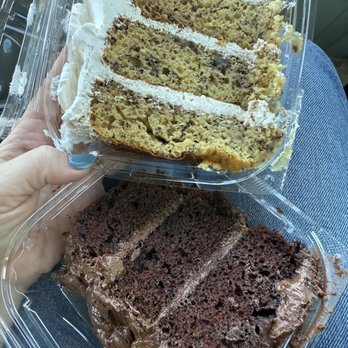 Cook's Buffet Cafe and Bakery - Chocolate cake and my personal favorite Banana cake. - Buffets Near Me - Deland, Florida