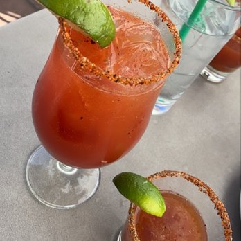 Bluewater Grill - Michelada is pretty good, oyster shooter was the best I had. - Seafood Near Me - Santa Barbara, California