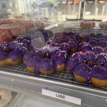 Devil & Angel Desserts - Ube mochidonut - Ice Cream & Frozen Yogurt Near Me - Aurora, Colorado