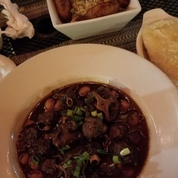 Bamboo Fire Cafe - Pepper pot oxtail and roti that melts in your mouth - Caribbean Near Me - Delray Beach, Florida