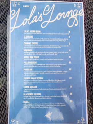 Menu photo 6 Lola's Lounge Sacramento, CA Menu photo 6 Lola's Lounge Sacramento, CA