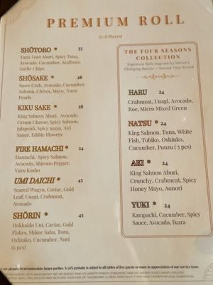 Menu photo 8 SHō Sushi & Izakaya McLean, VA Menu photo 8 SHō Sushi & Izakaya McLean, VA