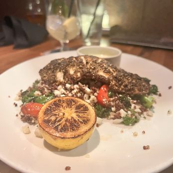 Yard House - Mediterranean Salmon - Bars Near Me - Dedham, Massachusetts Yard House - Mediterranean Salmon - Bars Near Me - Dedham, Massachusetts