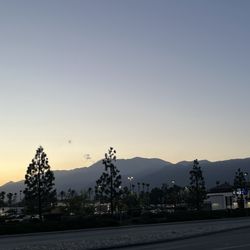 City of Fontana, CA - The mountains and sunset!!