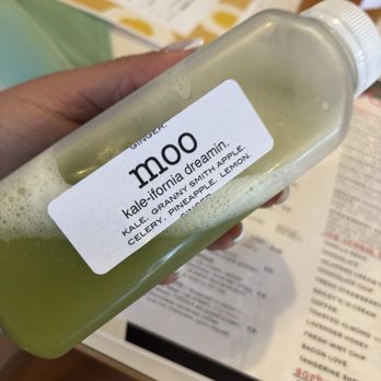 Moo Creamery - Kale Cold Pressed Juice $7 - Burgers Near Me - Bakersfield, California Moo Creamery - Kale Cold Pressed Juice $7 - Burgers Near Me - Bakersfield, California